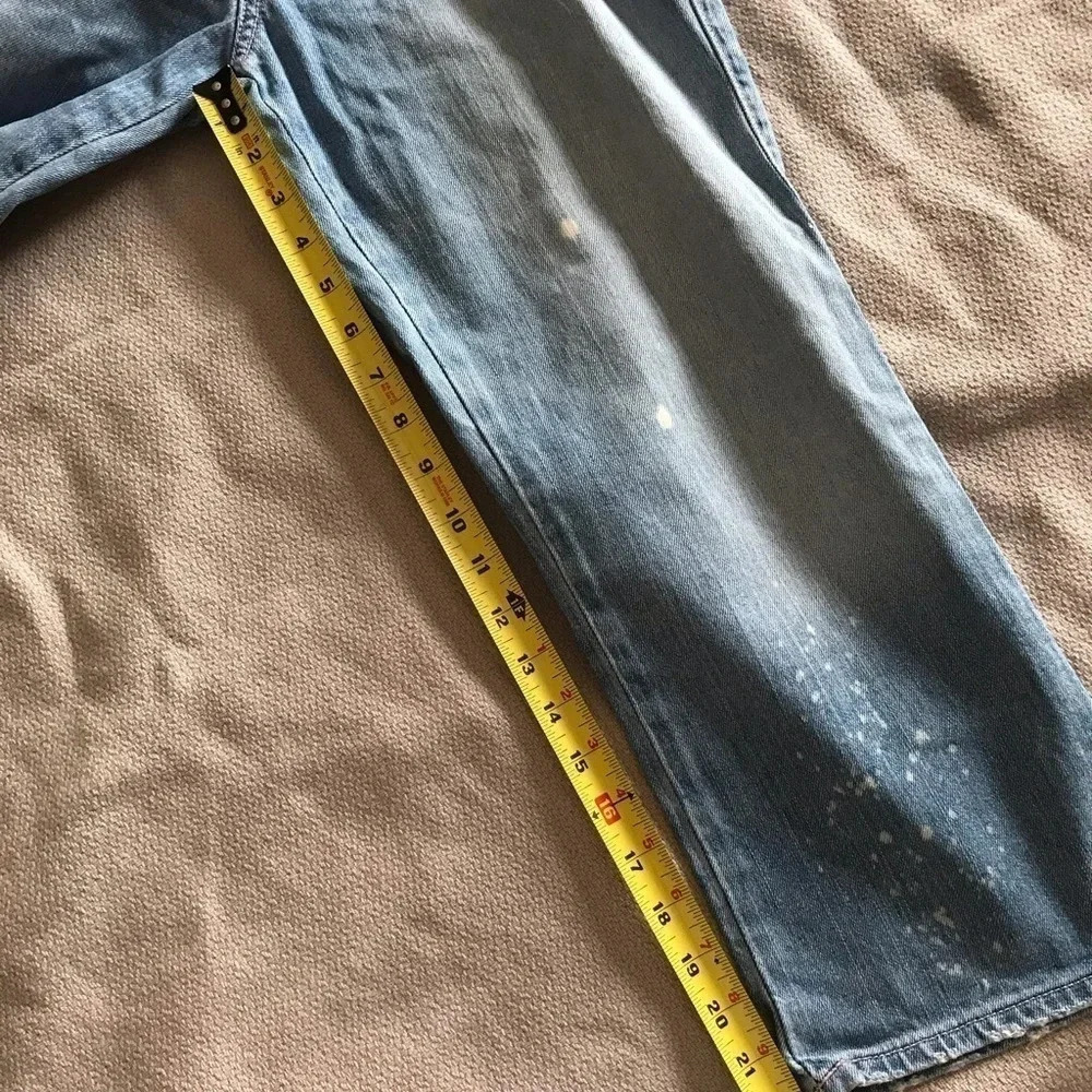 Tommy Hilfiger Capri Distressed Cropped Jeans - Picture 7 of 7